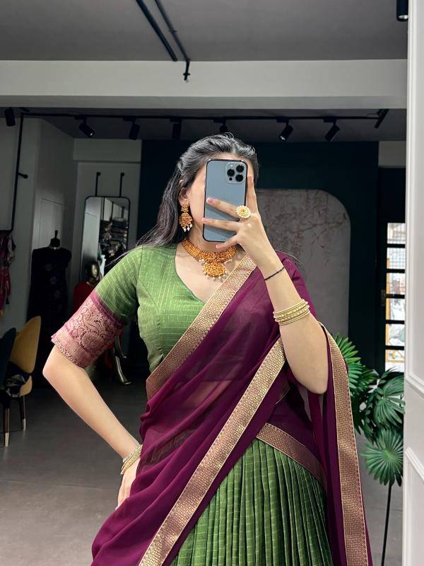 LNB 2045 Dola Chex MND Lehenga choli wholesale dealers in Kolkata